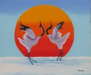 Japanese cranes
